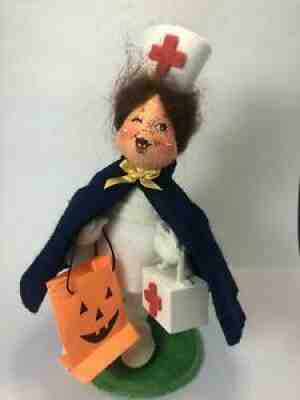 Annalee Dolls Trick or Treat Kids Halloween Nurse 8â?