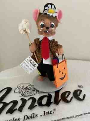 NWT Annalee 6â? Hobo Trick or Treat Mouse Halloween 2016