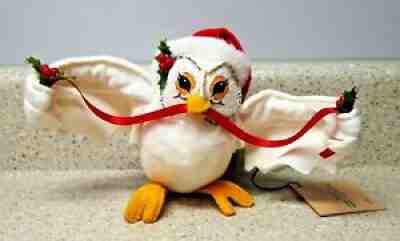 ANNALEE DOLLS CHRISTMAS OWL 1993 WITH ORIG TAG