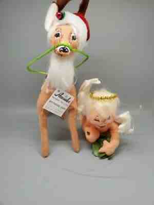 Vintage Annalee dolls Angel 1951 through 1981