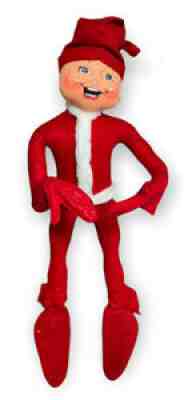 2004 AnnaLee Mobilitee 51â? Lifesize Christmas Red Santa Elf Home Work Decor