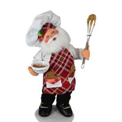 2020 Annalee ~ Christmas ~ 9" ~ "Sugar & Spice Chef Santa" ~ #410820 ~ NWT