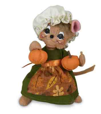ANNALEE 2016 FALL THANKSGIVING "WISHBONE MOUSE COUPLE" 5" #350116 NWT