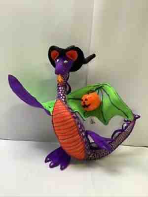 NWT ANNALEE RETIRED 2012 Dolls Dragon Carries A Jack O Lantern 301812