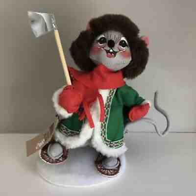 Annalee Mobilitee Doll 10" Xmas Tree-Ditions 1998 Snowshoes Naled Exclusive 9892