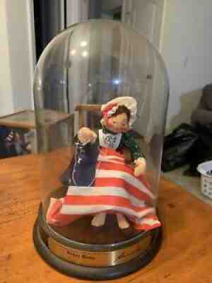 Annalee Dolls Rare 1990 Betsy Ross Doll Ten Inch Mint Tags Globe #73