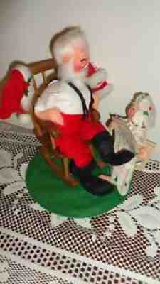 Annalee Christmas Santa and Child Sarah with Dear Santa Letter 1990 NEW w TAGS