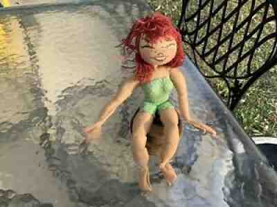 Annalee Vintage Early Bathing Beauty Beach Girl Posable Girl Doll