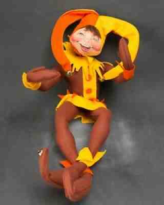Annalee Autumn Jester 30" RARE!