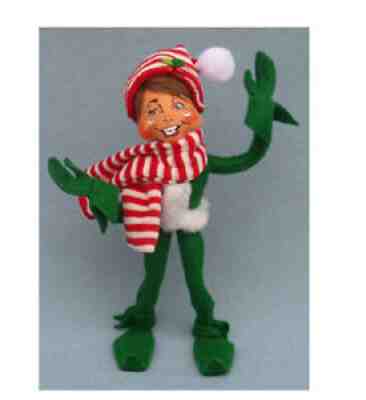Annalee 9" Green MerryMint Elf 2014 NEW IN ORIGINAL PACKAGING 500214