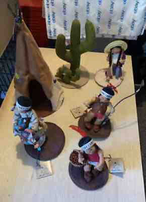Annalee Dolls Native American Custom Bundle