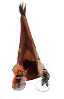 Annalee native americans and teepee