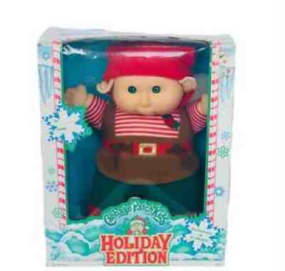 Cabbage Patch Kids 1992 Holiday Edition Hasbro Elf NIB box Santas Helper doll