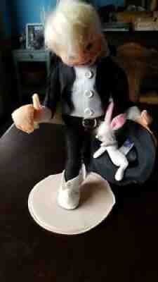 ANNALEE DOLL 1999 MARVIN THE MAGICIAN COLLECTABLE #2364 MAGIC HAT RABBIT