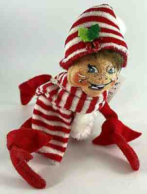 Annalee 9" Red MerryMint Elf Doll 2014 ~ #500214 (new with tags)