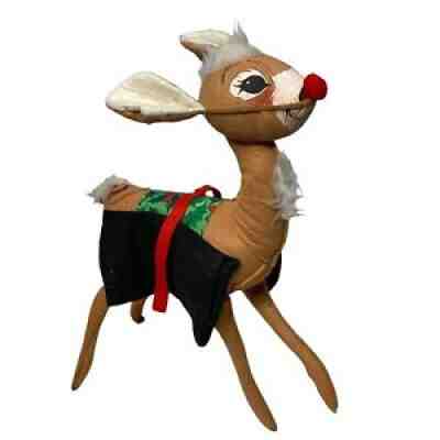 Annalee Rudolph the Red Nosed Reindeer Mobilitee Large 20 inch Vintage 1971
