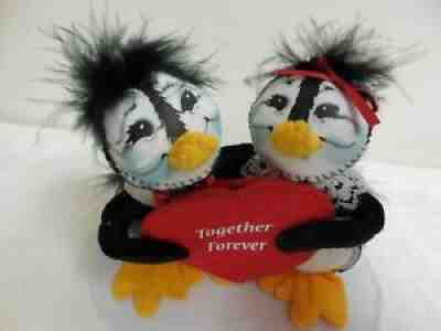 NWT 2016 Valentine's Day Annalee 5" "TOGETHER FOREVER PENGUINS" #100016 F/S