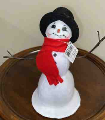 NWT Annalee 9 Inch - Snowball Snowman Dated 2017