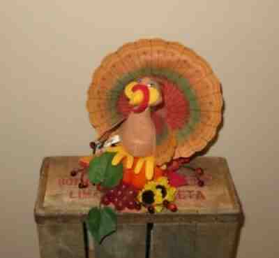 Annalee Dolls Felt 9" Thanksgiving Turkey Centerpiece ~ 2009 Fall Harvest Decor