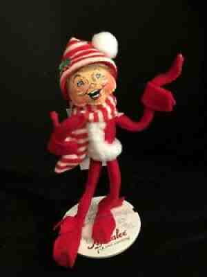 Annalee 9" MERRYMINT RED ELF NWT 2014