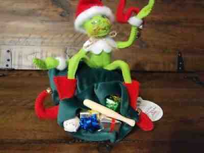 Annalee doll Stink Stank Stunk Grinch new