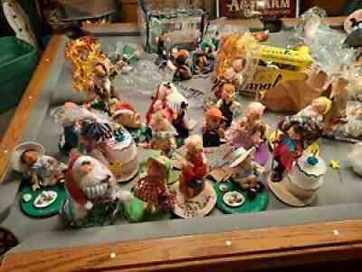 Annalee Logo Dolls Lot 16