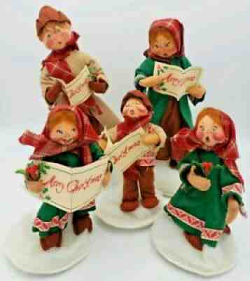 Annalee Carol Caroler Family Mobilitee Ornament Old World Christmas Man Woman 95