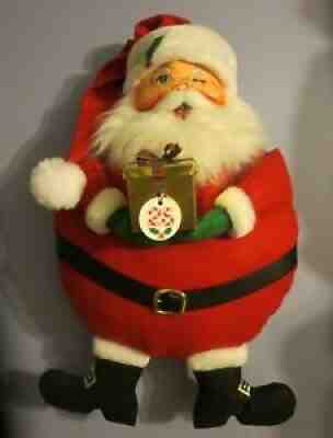 Rare Vintage 2007 Annalee 24" Gift Giver Christmas Countdown Advent Calendar