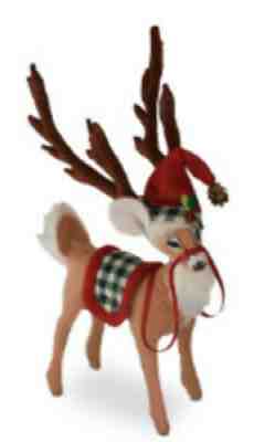 Annalee "NORTHWOODS CHRISTMAS DEER" 8" Christmas 2018 #460318