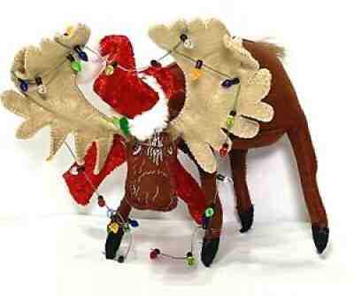 Annalee 8" Cozy Christmas Moose 2012 Holiday Christmas DÃ©cor