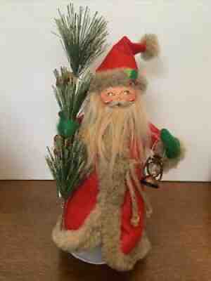 Annalee 9â? rustic Pine Santa Holding Lantern New With Tags 2019