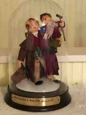 Vintage Annalee Dickens Collector Series â??Bob Cratchet and Tiny Timâ? 1989