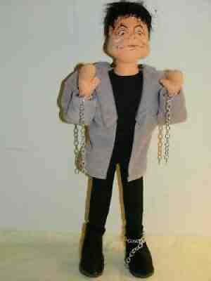 Vintage Frankenstein Cloth Doll by Annalee 13 inch 2005 Excellent Condition