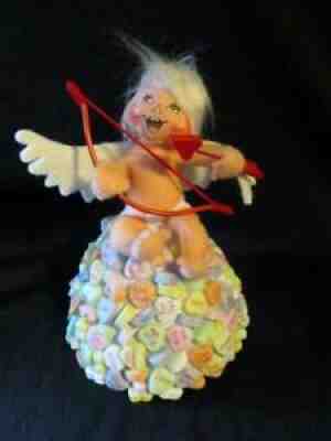 2002 Annalee Valentines Day All My Hearts Candy Cupid - 5"