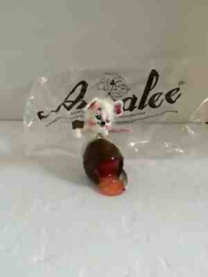 Annalee Valentine 3" Sweet Nibbles Mouse Chocolate Covered Cherry