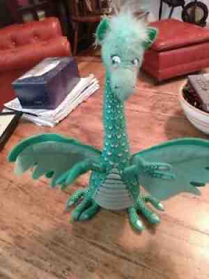 Annalee 13" Doll Green Silver Dragon 2002