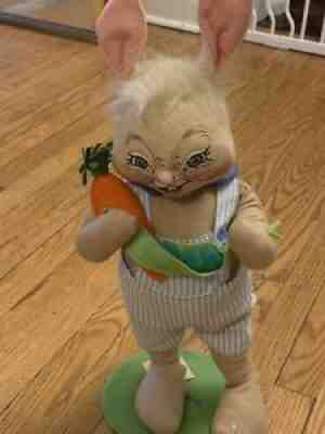 Annalee Doll Mobilitee 20â? Large Rabbit Vintage Bunny Easter Male w/ Tags Cute