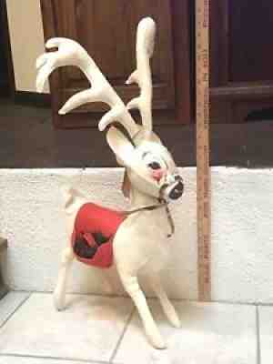 AnnaLee Mobilitee Christmas Snowy Reindeer Large