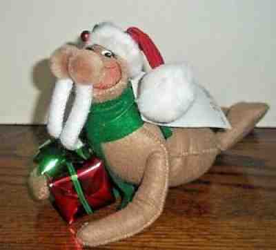 2010 "GIFT GIVING WALRUS" Annalee HOLIDAY Doll 9"