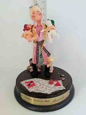 VINTAGE 1990 ANNALEE SELF PORTRAIT COLLECTOR DOLL Display LTD ED #674 (self)