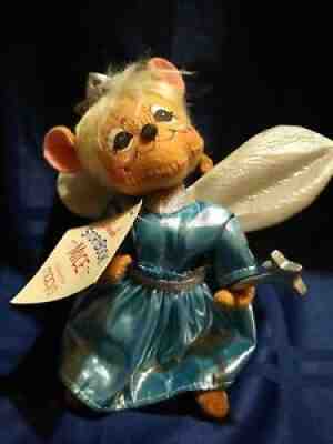 ANNALEE 2002 series Cinderella 7" FAIRY GODMOTHER Storybook Mice MACYS exclusive