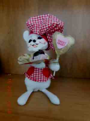 Annalee Doll 7# Valentine's "Sweet Heart" Chocolate Covered Cherry -Chef