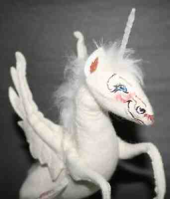 Vintage 1986 Annalee Mobiltee Dolls Animal Unicorn