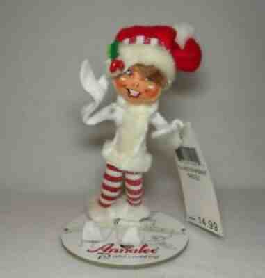 Shimmermint Twist Elf 2011 Annalee Mobilitee 5" Figure - MWT