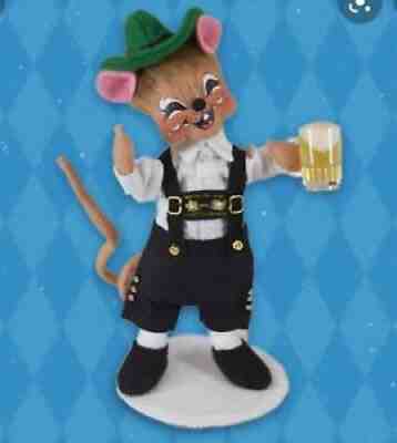 ANNALEE EXCLUSIVE â?? RETIRED 2019 Annalee 6in Sven â?? Oktoberfest Mouse