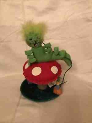 Annalee Story Book Mice 9â? Alice in Wonderland Caterpillar 2006