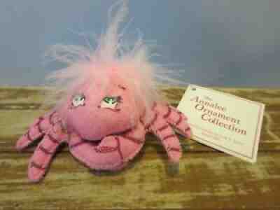 Vintage 2001 Annalee Lord & Taylor Exclusive 4" Pink Crab Ornament