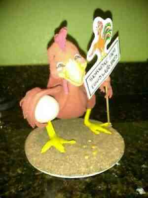 ANNALEE 8" Thorndike Farm Eggs & Auto Parts Rooster Figure RARE 1990