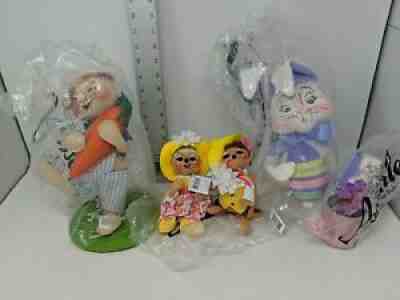 Vintage Annalee Dolls Easter Bunny (carr mfr)