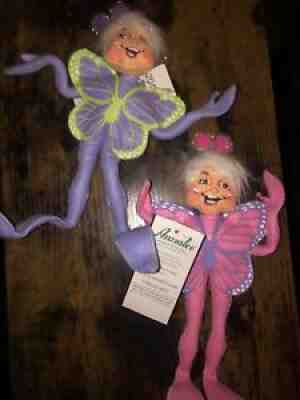 Annalee butterfly Elf fairies RARE 9 Inch